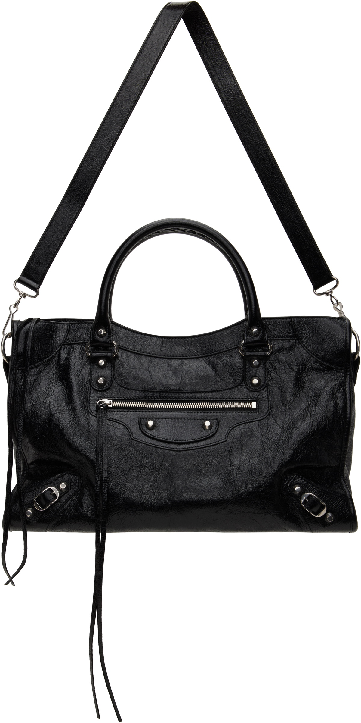 Balenciaga Black 'Le City' Medium Bag