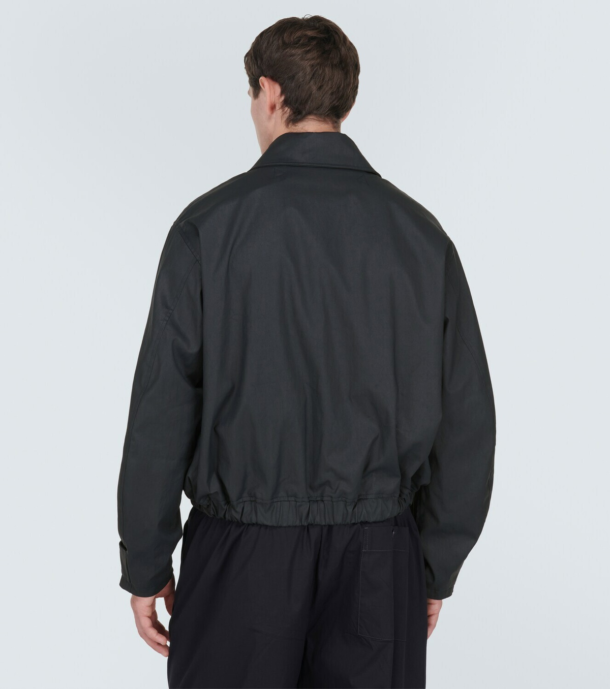 LEMAIRE ダークグレー コットンジャケット Lemaire Coated cotton jacket Lemaire