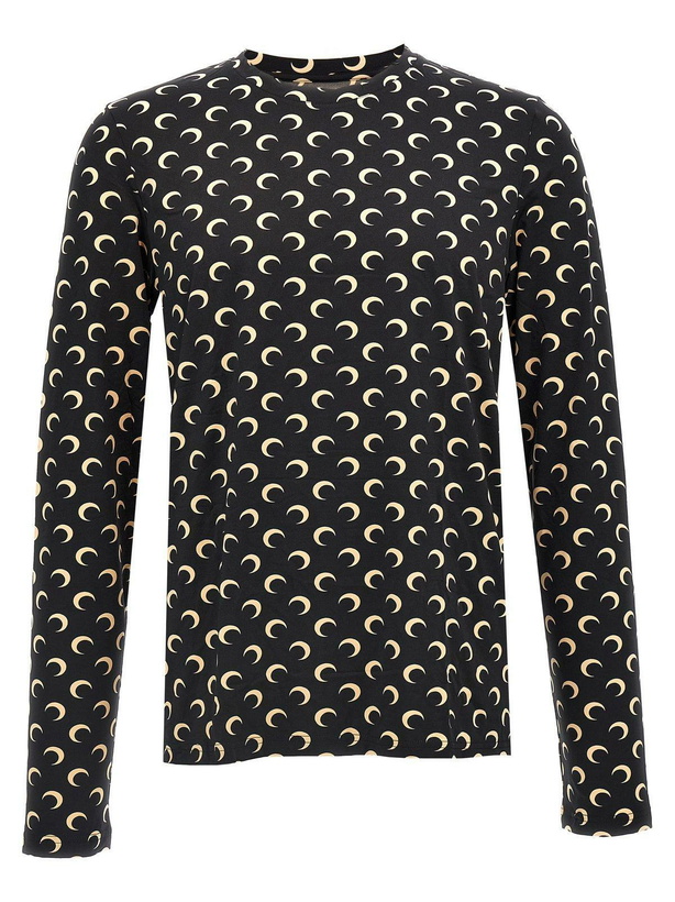 Photo: Marine Serre Moon Printed Long-sleeved T-shirt