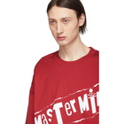 mastermind WORLD Red Graffiti Logo T-Shirt