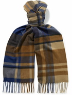 Loro Piana - Fringed Checked Cashmere Scarf