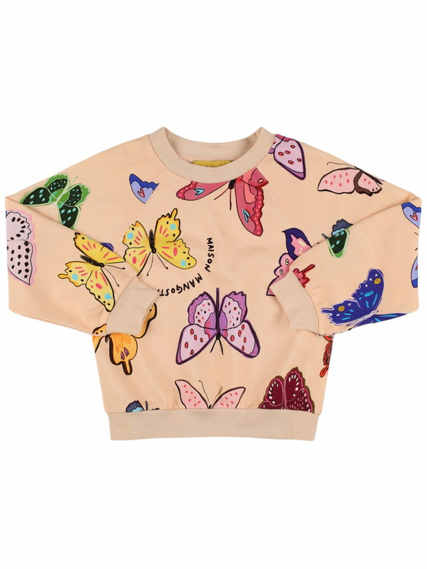 Photo: MAISON MANGOSTAN Butterfly Print Cotton Sweatshirt