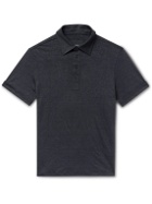 Ermenegildo Zegna - Linen Polo Shirt - Blue
