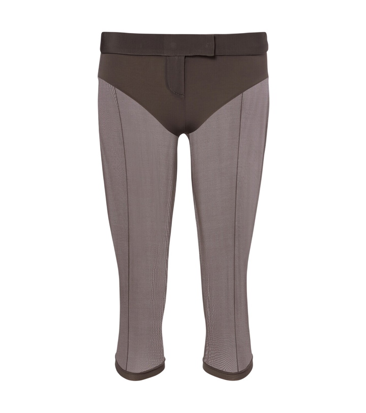 Photo: Magda Butrym Skinny capri pants and briefs set