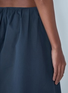 Miu Miu Elasticated Waist A-Line Skirt