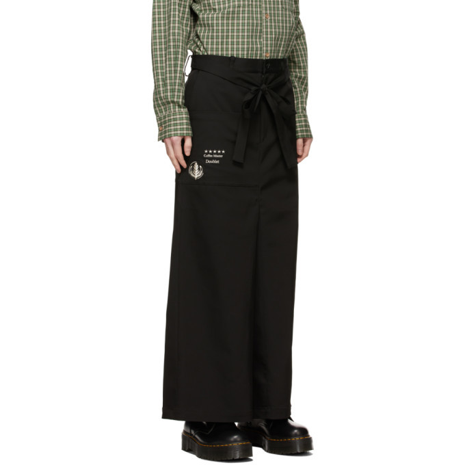 Doublet Black Galcons Apron Trousers Doublet