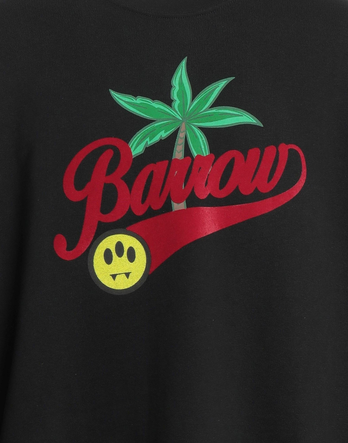 Barrow Mens Sweatshirt in Black