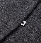 NN07 - Mélange Wool-Blend Jersey T-Shirt - Gray