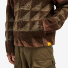 Union LA Men's Cannon Cardigan in French Roast