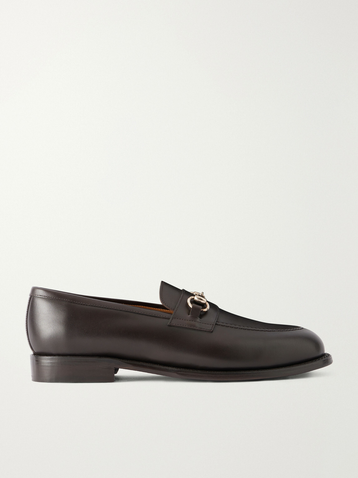MORJAS - The Horsebit Leather Loafers - Brown