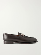 MORJAS - The Horsebit Leather Loafers - Brown