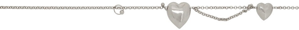 Justine Clenquet Silver Curtis Belt