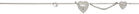 Justine Clenquet Silver Curtis Belt