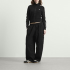 Adidas Women's Crochet Polo Top in Black