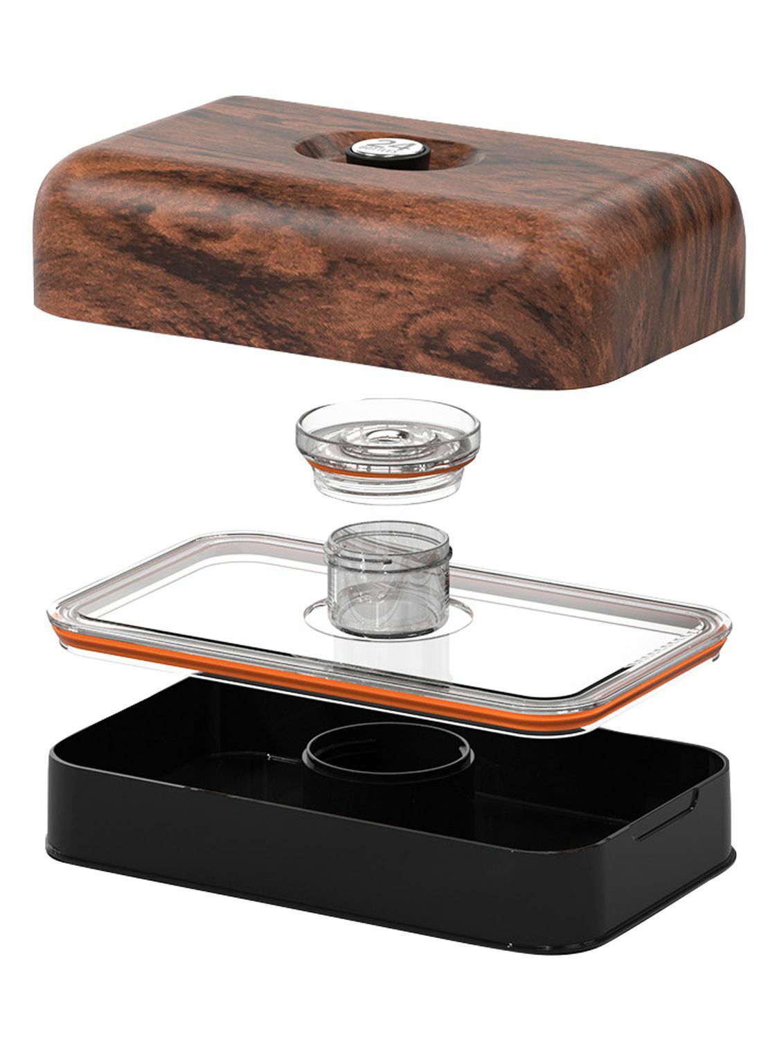 24BOTTLES Sequoia Wood Lunchbox