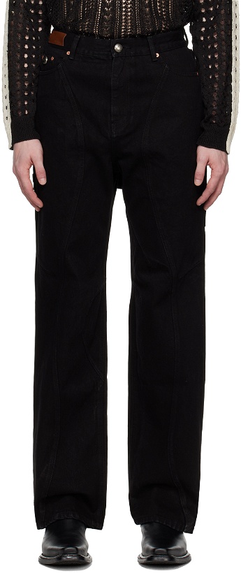 Photo: Andersson Bell Black Glen Overdyed Jeans