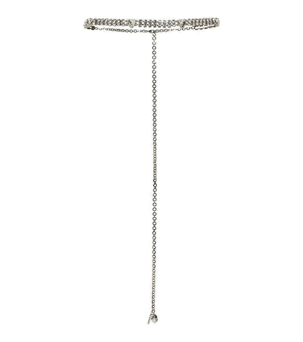 Alessandra Rich Crystal-embellished belt Alessandra Rich display picture 1