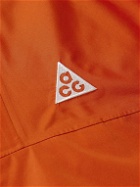 Nike - ACG Chain of Craters Storm-FIT ADV Shell Hooded Jacket - Orange
