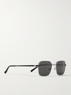 Dunhill - Square-Frame Silver-Tone and Acetate Sunglasses