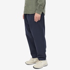 Universal Works Men's Pleated Track Pant in Navy