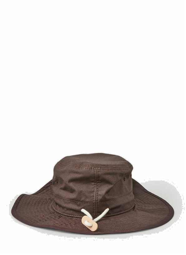 Photo: Parachute Bucket Hat in Dark Brown