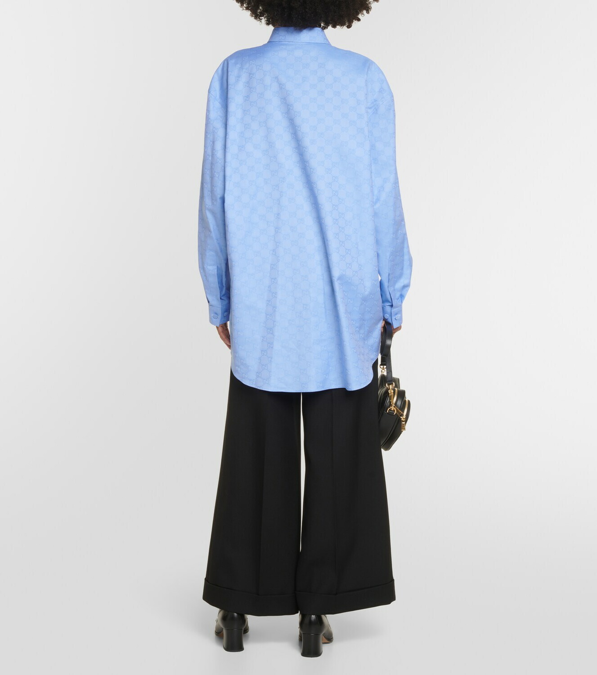 Gucci GG oversized cotton shirt