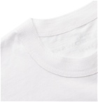 Sacai - Printed Cotton-Jersey T-Shirt - White