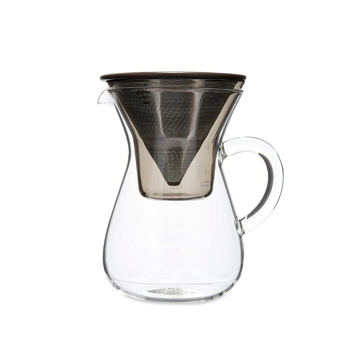 Photo: KINTO SCS Coffee Carafe Set in Steel 300ml