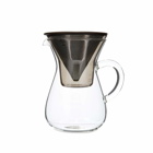 KINTO SCS Coffee Carafe Set in Steel 300ml