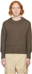 Craig Green Brown Knot Sweater