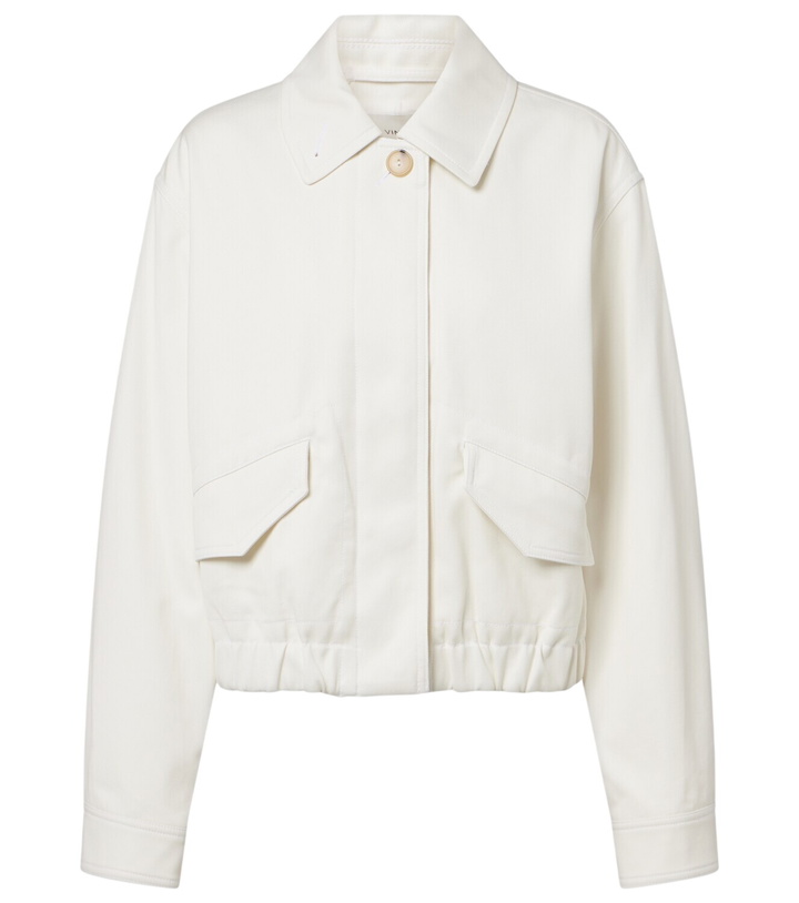 Photo: Vince Cotton twill blouson jacket
