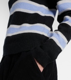 Velvet Everlake striped polo sweater