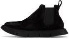 Marsèll Black Intagliata Leather Chelsea Boots