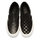 Vans Black Engineered Garments Edition Embossed Checkerboard Classic Slip-On Sneakers
