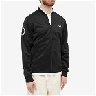 Fred Perry Authentic Men's Badged Track Jacket in Black