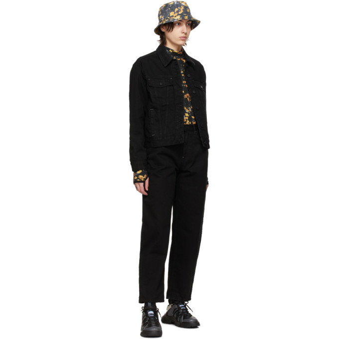 MCQ Black Denim Classic Jacket