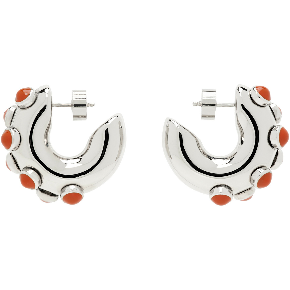 Marni Enameled Metal Earrings