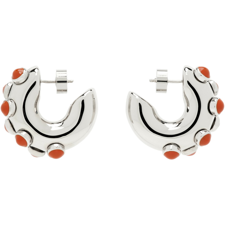 Photo: Marni Enameled Metal Earrings