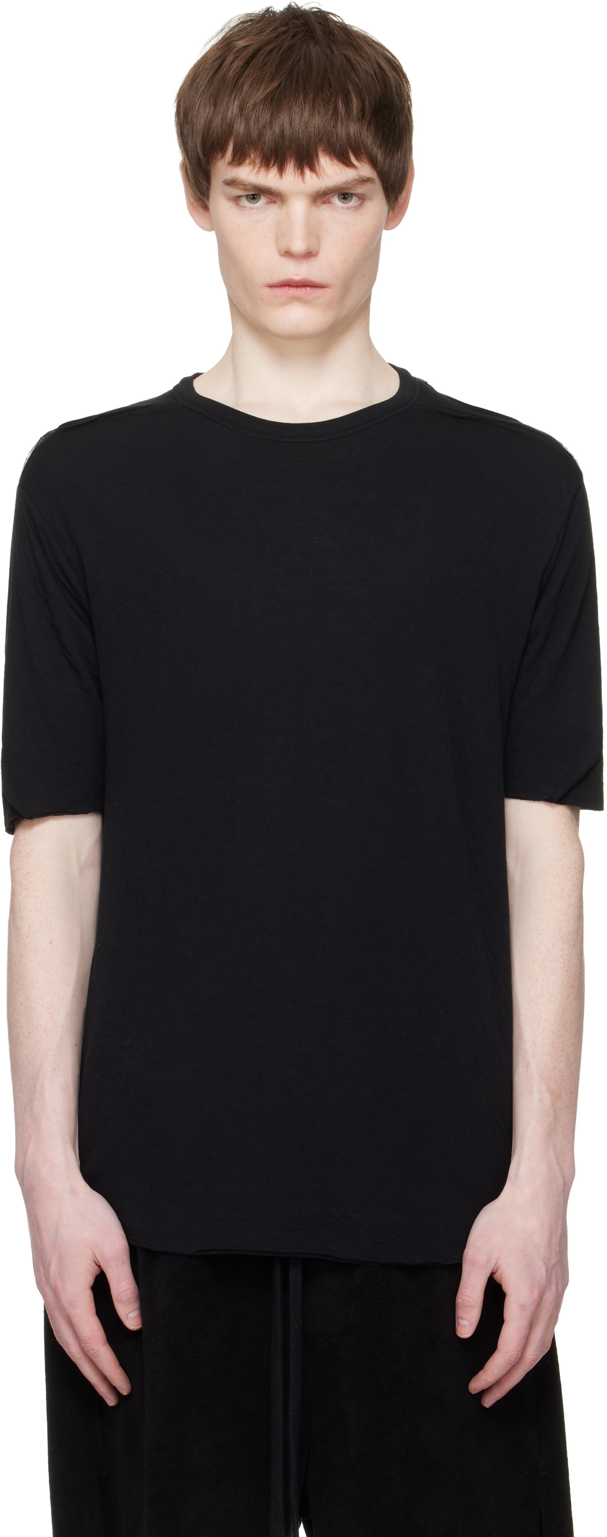 thom/krom Black M TS 921 T-shirt