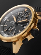 IWC Schaffhausen - Aquatimer Expedition Charles Darwin Automatic Chronograph 44mm Bronze and Rubber Watch, Ref. No. IW379503