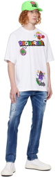 Dsquared2 White Skater T-Shirt