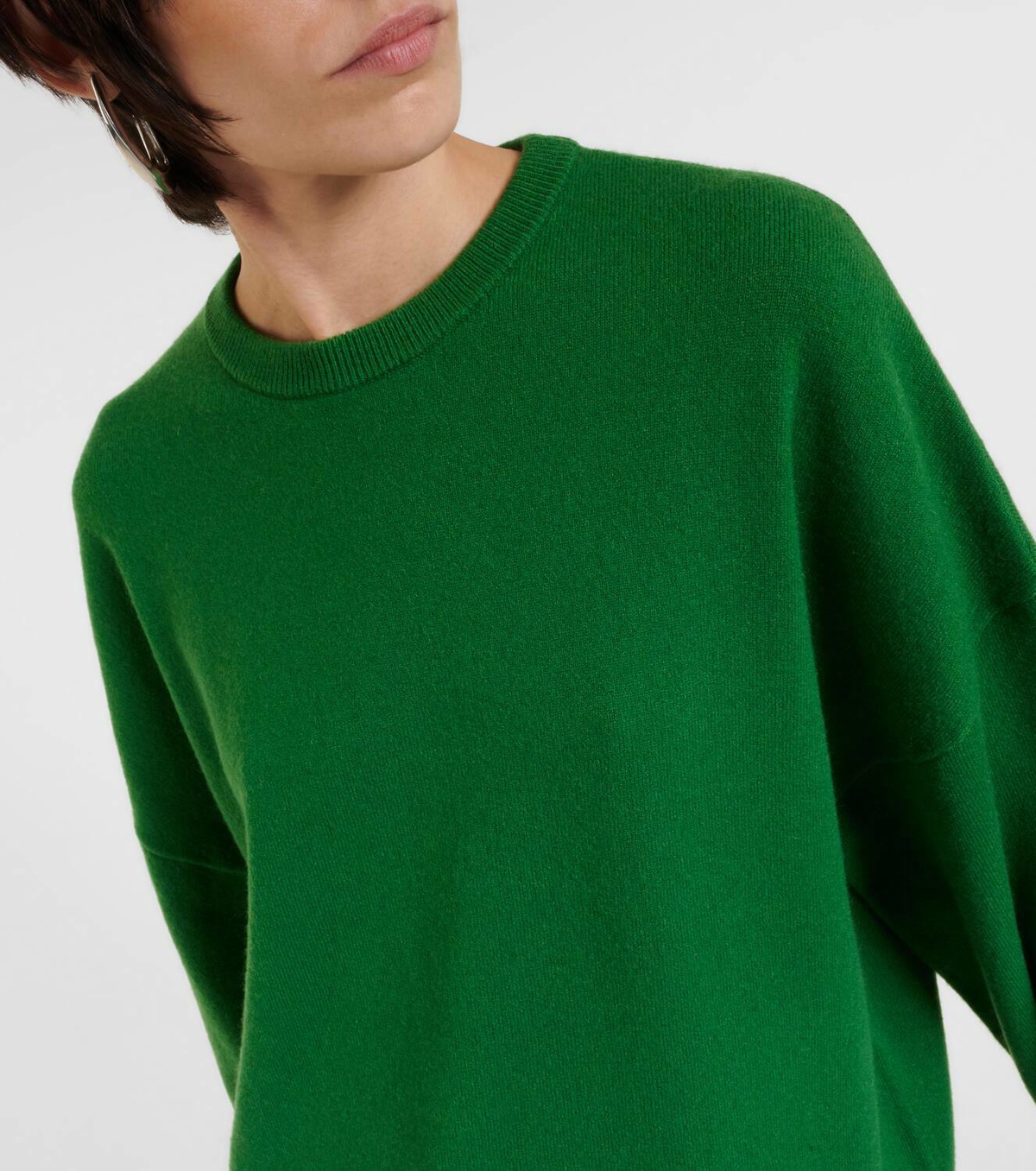 Extreme Cashmere N°53 Crew Hop cashmere-blend sweater extreme cashmere