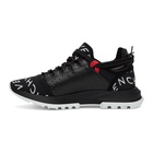 Givenchy Black Refracted Logo Spectre Runner Sneakers