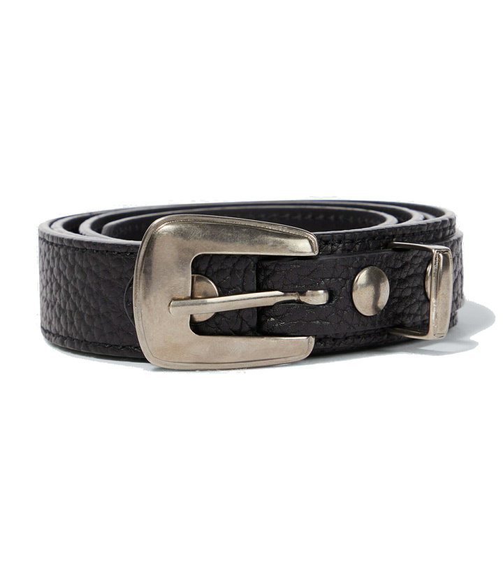 Photo: Lemaire - Grained leather belt
