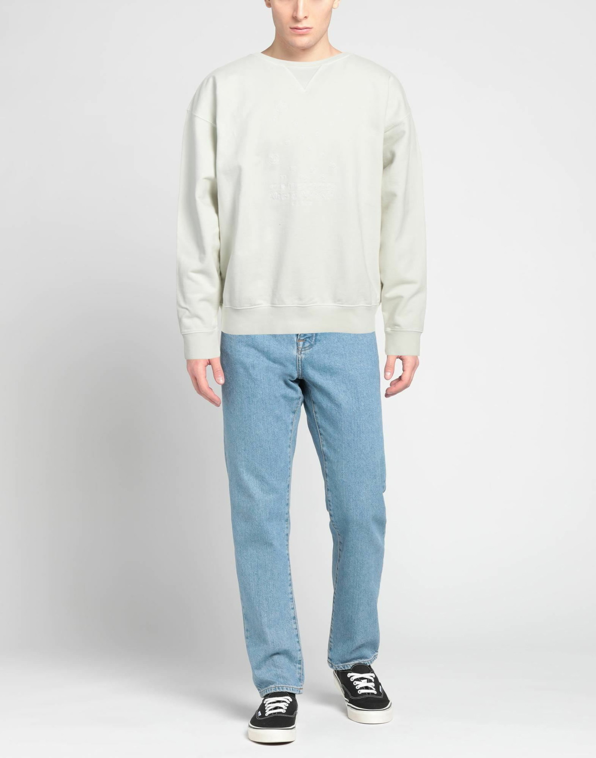Maison Margiela Mens Sweatshirt in White
