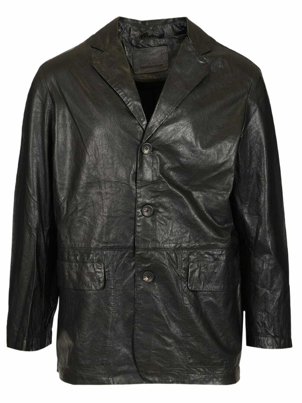 Photo: Giorgio Brato Lambskin Blazer