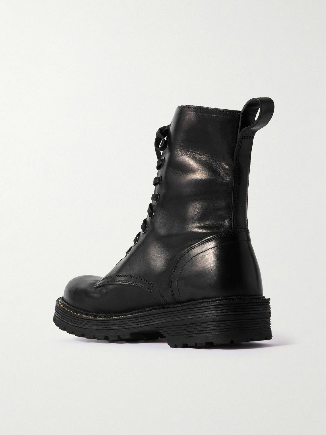 Visvim - Gillespie Folk Leather Boots - Black Visvim