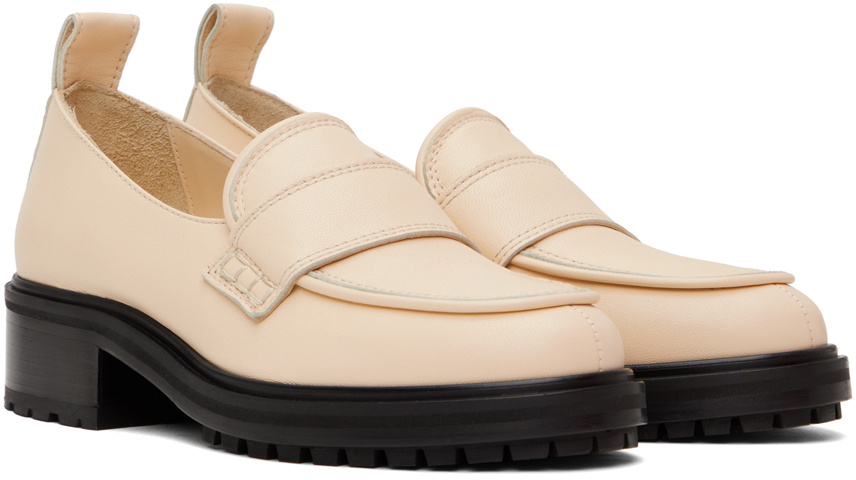 Aeyde Off-White Ruth Loafers Aeyde