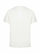 MC2 Saint Barth Woman Off-white Cotton Jersey Crewneck T-shirt Emilie