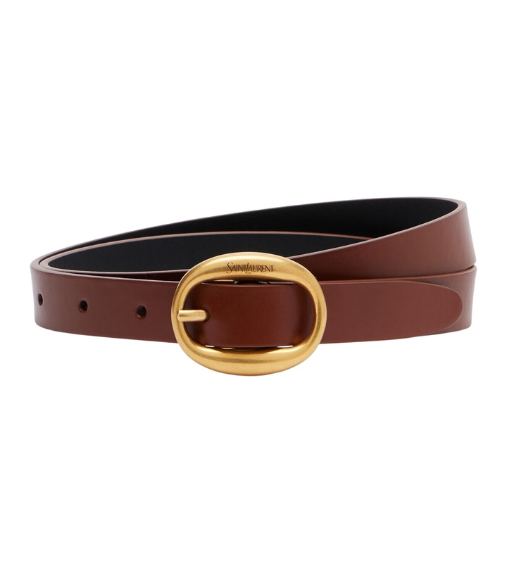 Photo: Saint Laurent Leather belt
